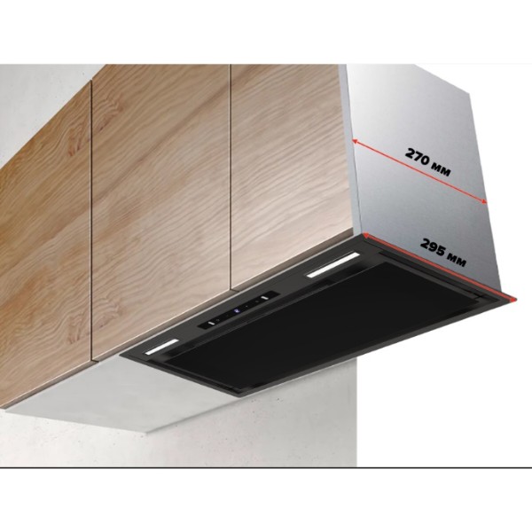 Фото - Витяжка вбудована Interline BOXGLASS BL A/60 PB/2/T/2